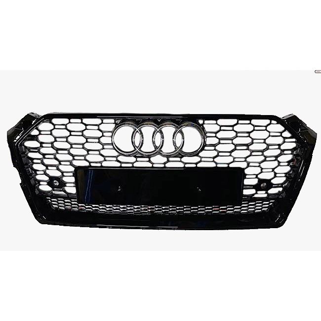 Auto oprema - Gril maska RS5 black za AUDI A5 15-20